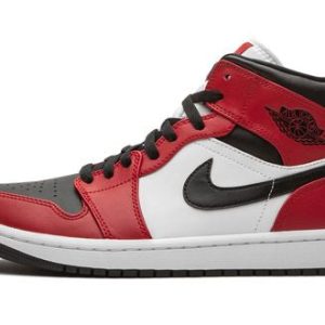 Air Jordan 1 Mid "Chicago Black Toe" 554724-069